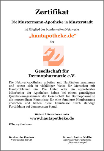 Musterzertifikat2012